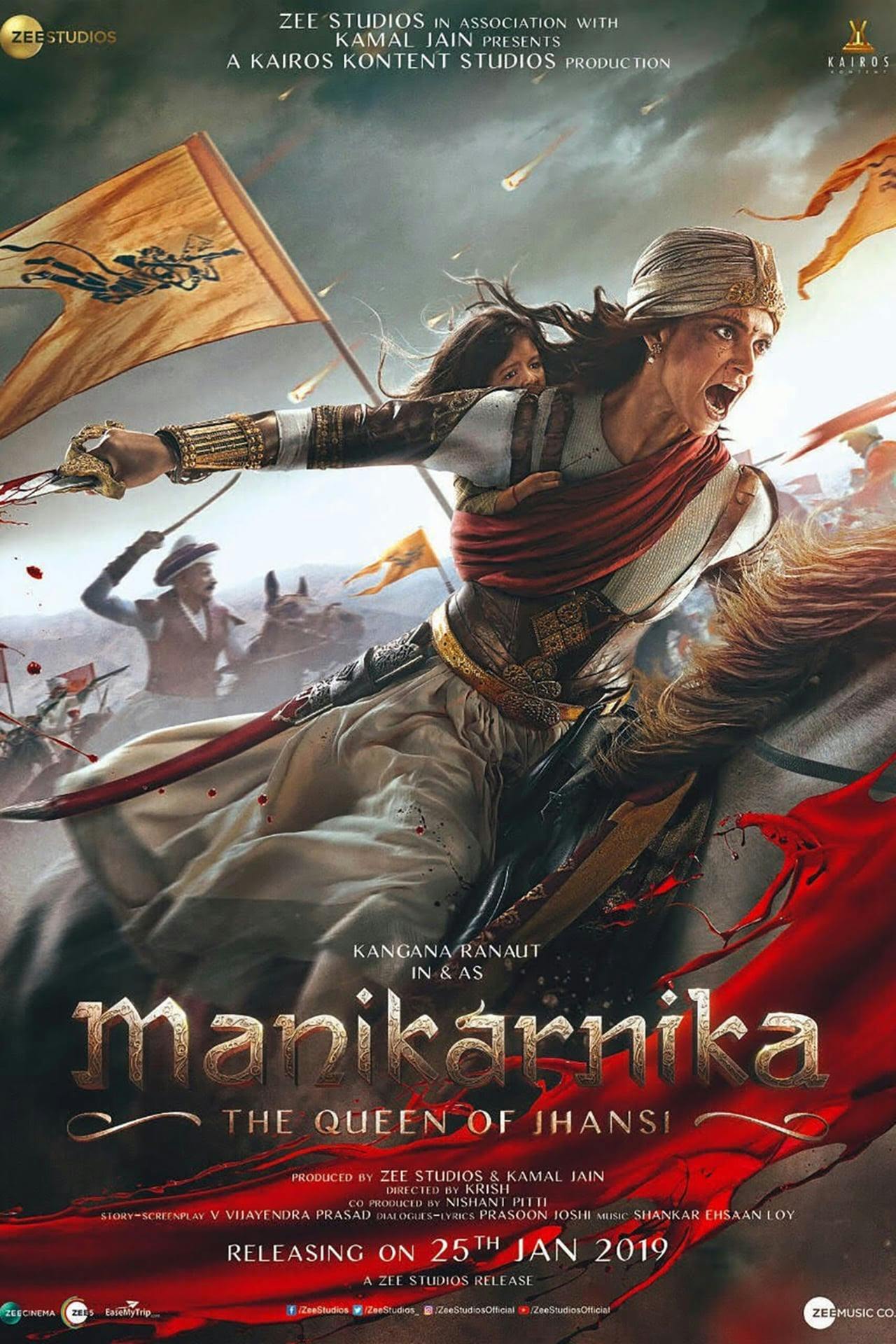 Assistir Manikarnika: A Rainha De Jhansi Online em HD