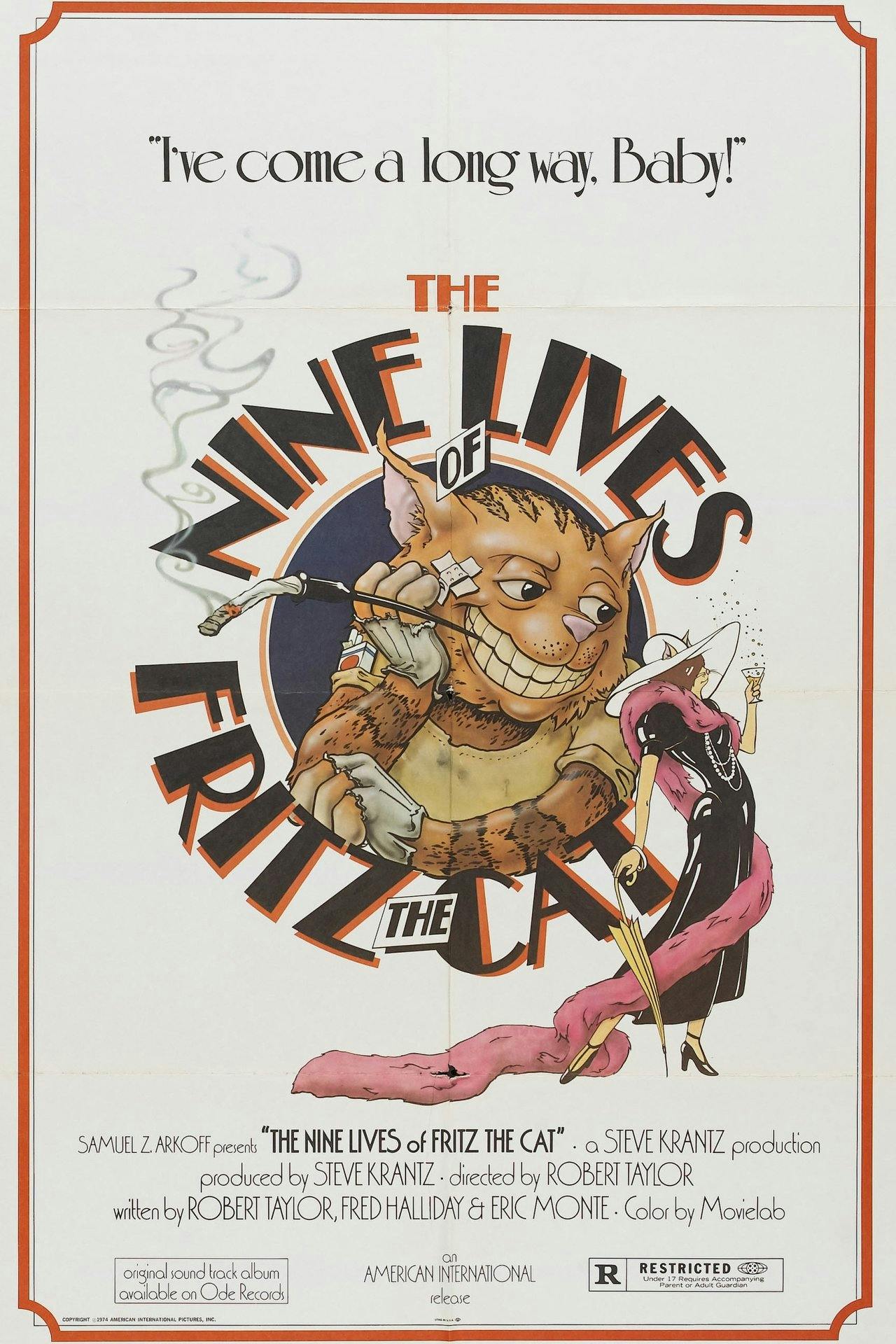 Assistir As Nove Vidas de Fritz, O Gato Online em HD