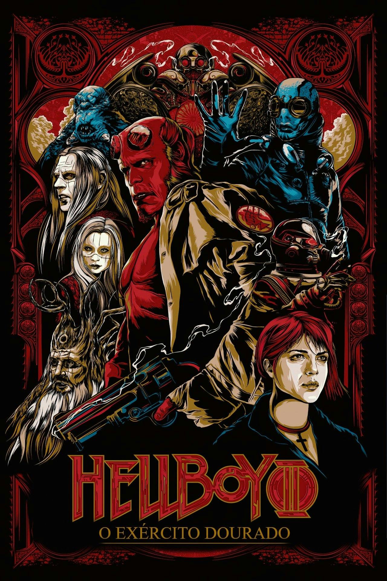 Assistir Hellboy II: O Exército Dourado Online em HD