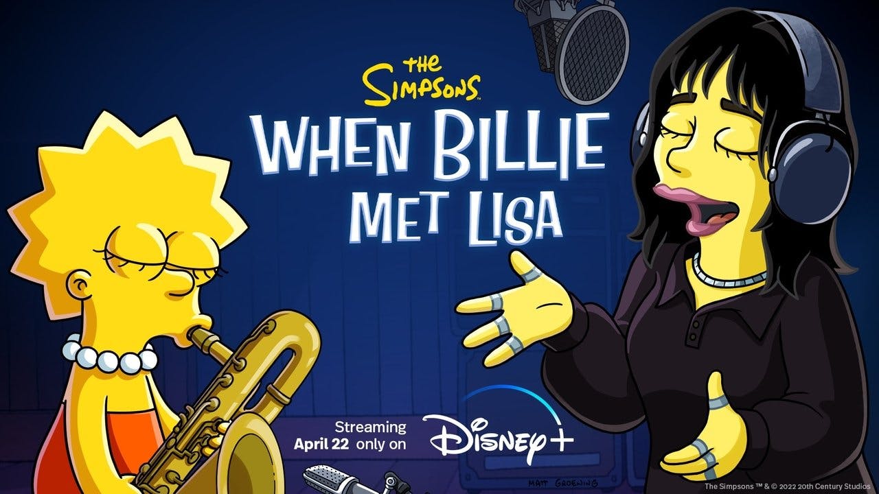 Os Simpsons: Quando Billie Eilish Encontra Lisa