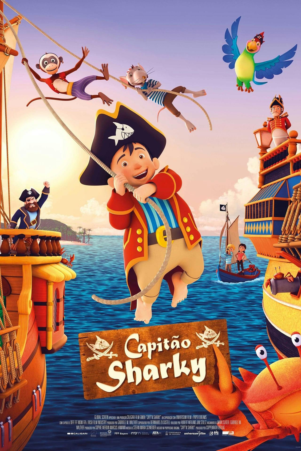 Assistir Capitão Sharky: O Pequeno Pirata Online em HD