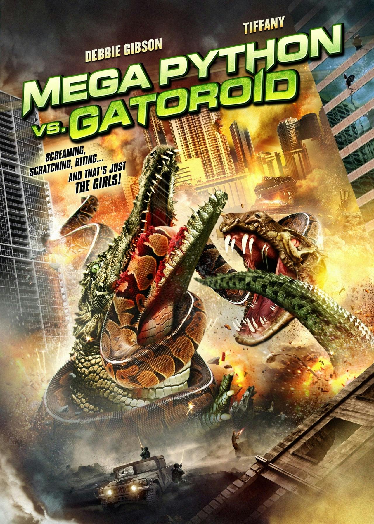 Assistir Mega Pítons vs Jacarés Gigantes Online em HD