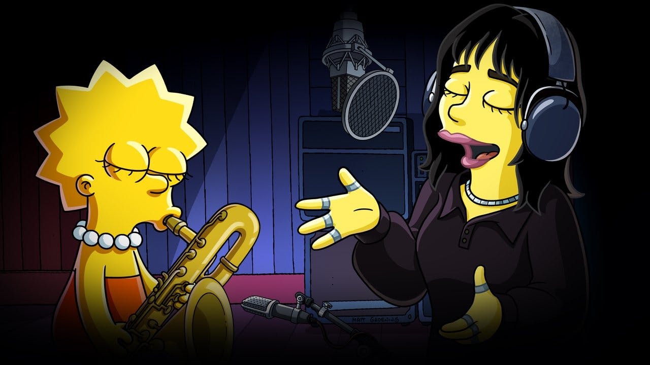 Os Simpsons: Quando Billie Eilish Encontra Lisa