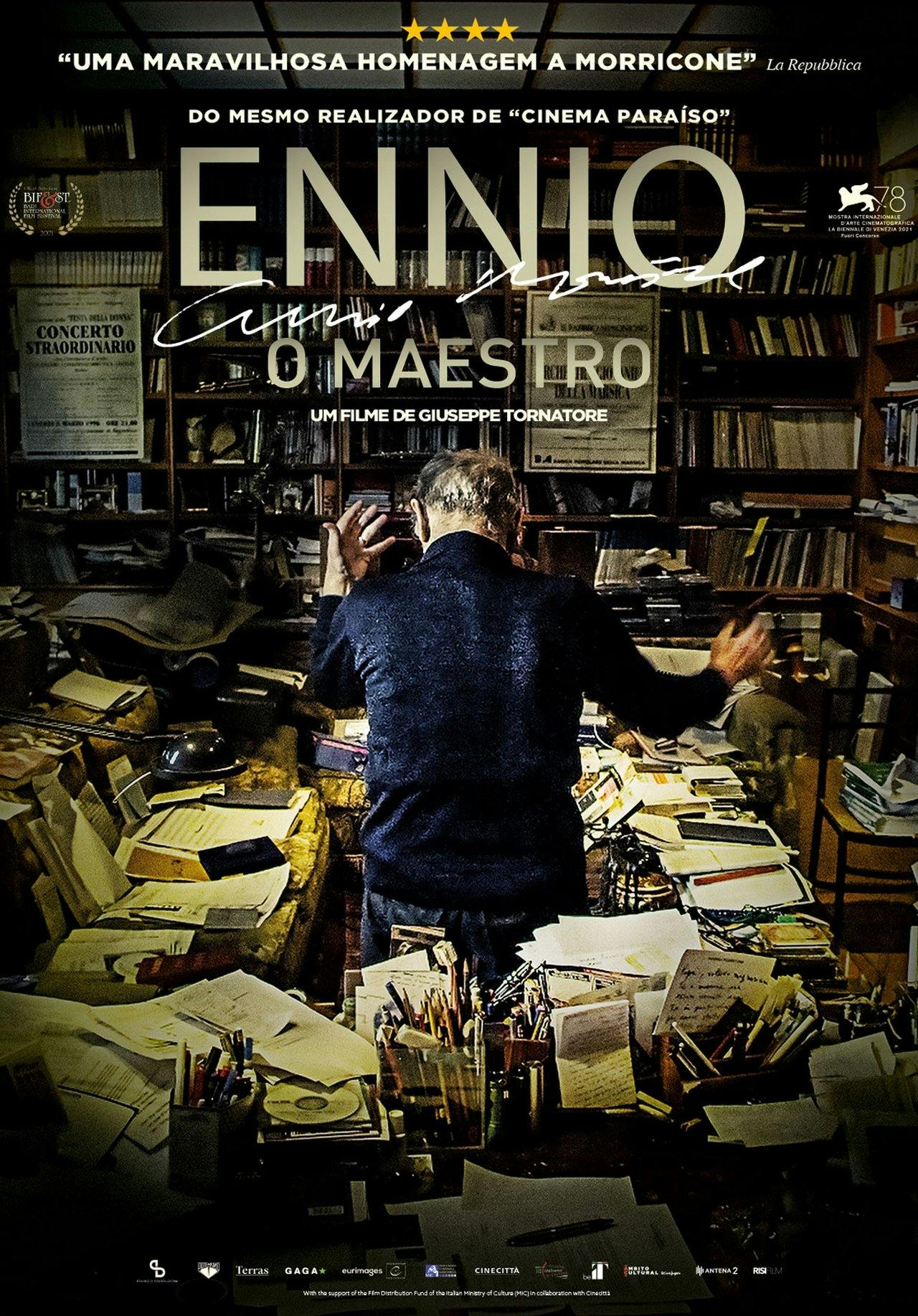 Assistir Ennio, o Maestro Online em HD