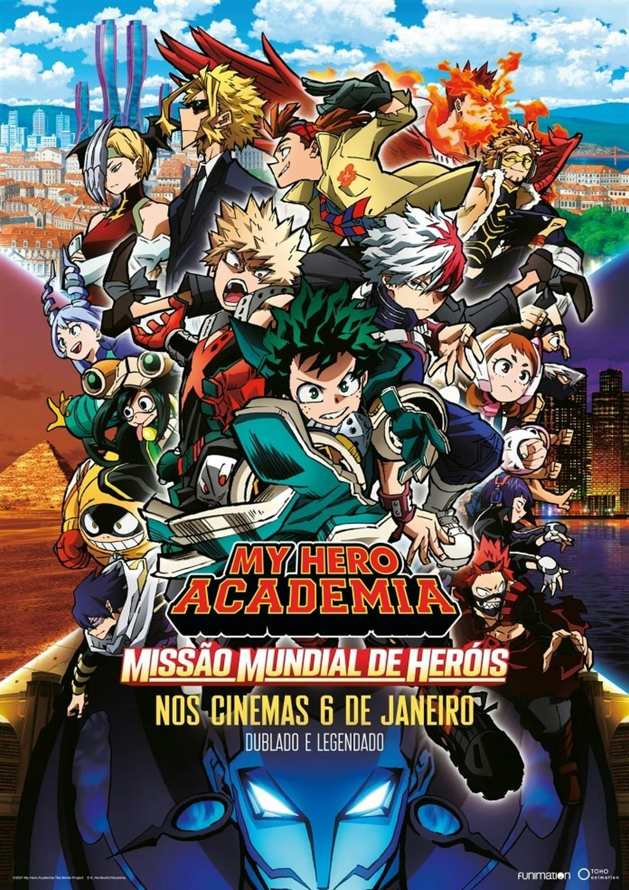 Assistir My Hero Academia: Missão Mundial de Heróis Online em HD