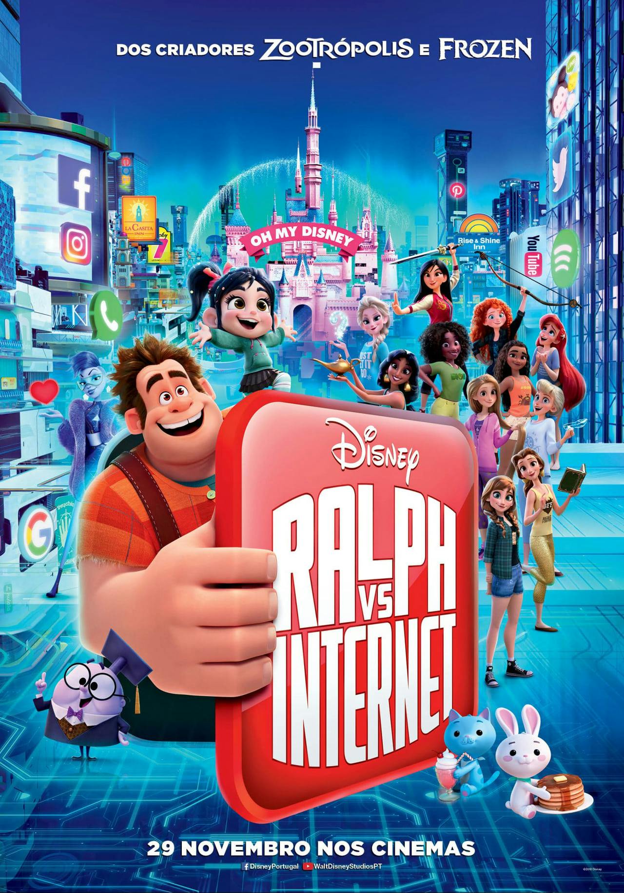 Assistir WiFi Ralph: Quebrando a Internet Online em HD