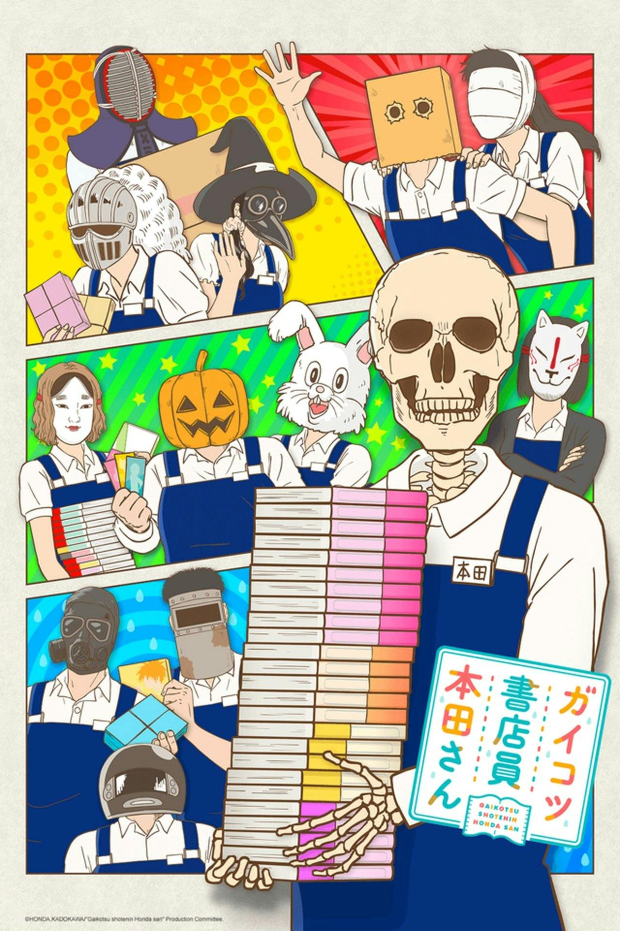 Assistir Skull-face Bookseller Honda-san Online em HD