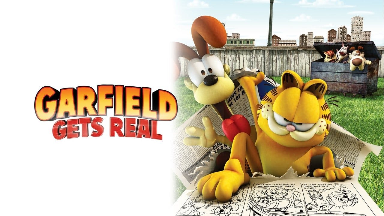Garfield Cai Na Real