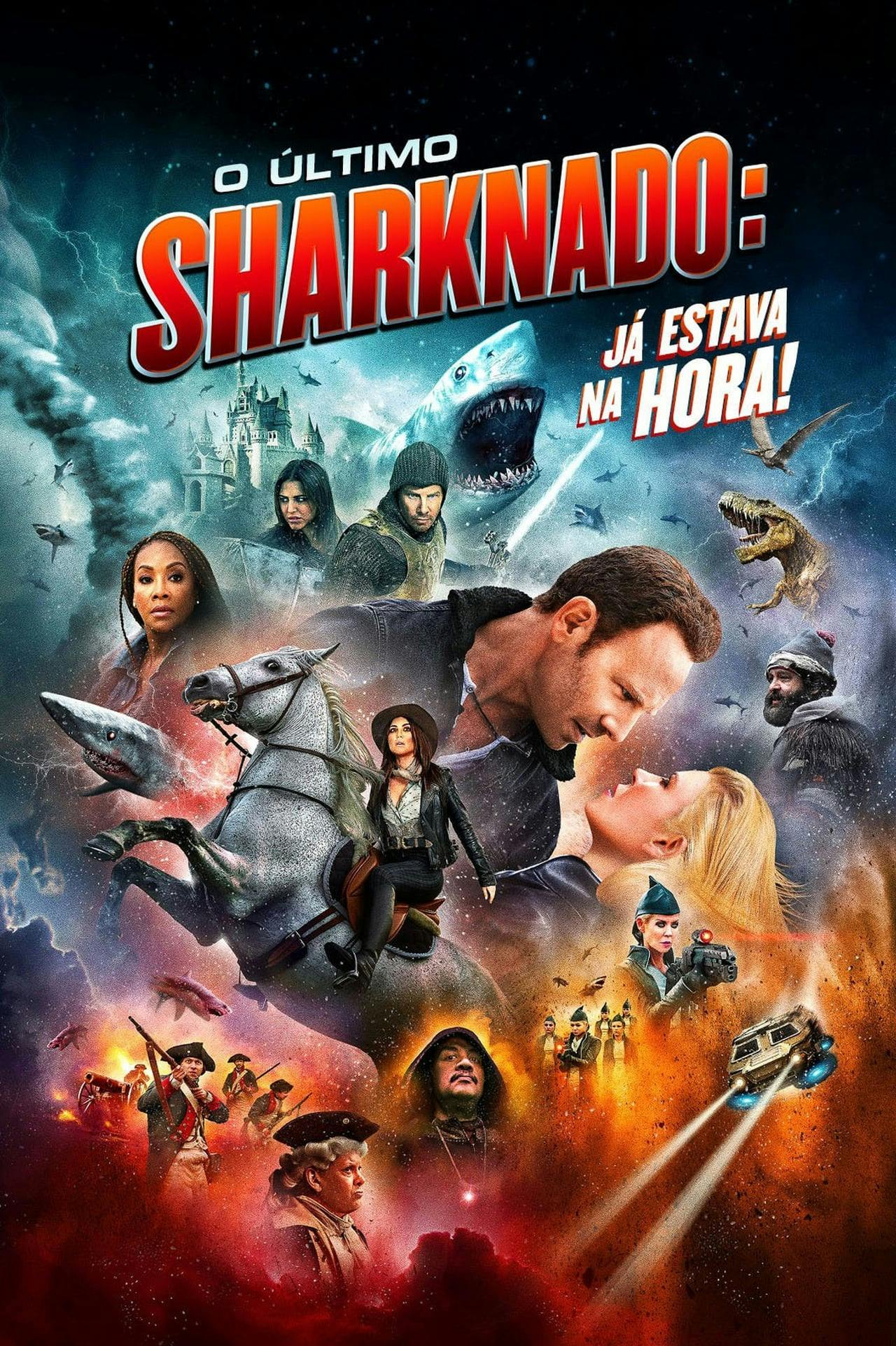 Assistir O Último Sharknado: Já Estava na Hora Online em HD