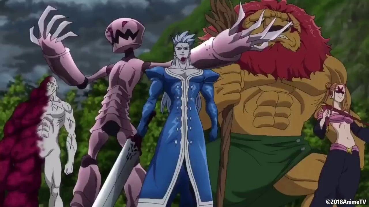 The Seven Deadly Sins – Prisioneiros do Céu