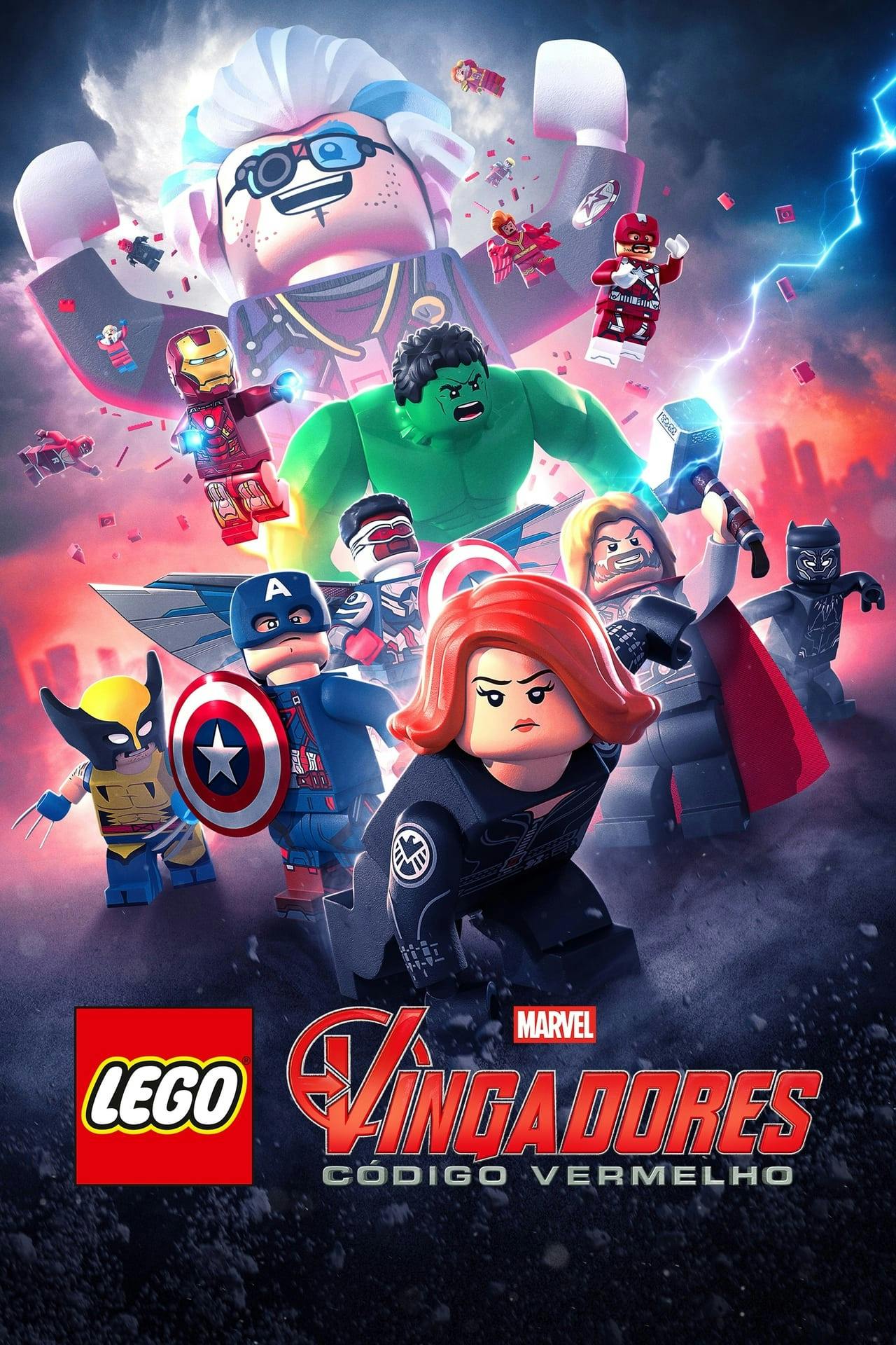 Assistir LEGO Marvel Vingadores: Código Vermelho Online em HD