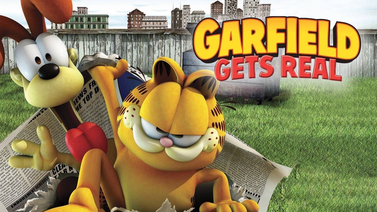 Garfield Cai Na Real