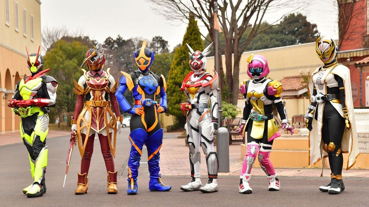 Kamen Rider Jeanne & Kamen Rider Aguilera with Girls Remix assista online