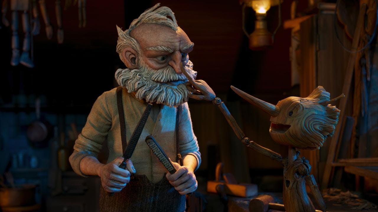 Pinóquio por Guillermo del Toro