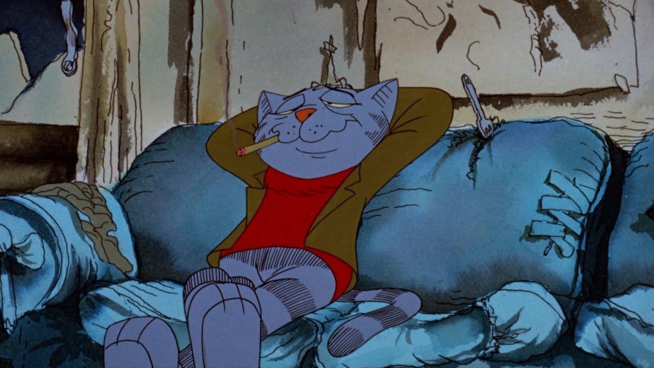 As Nove Vidas de Fritz, O Gato