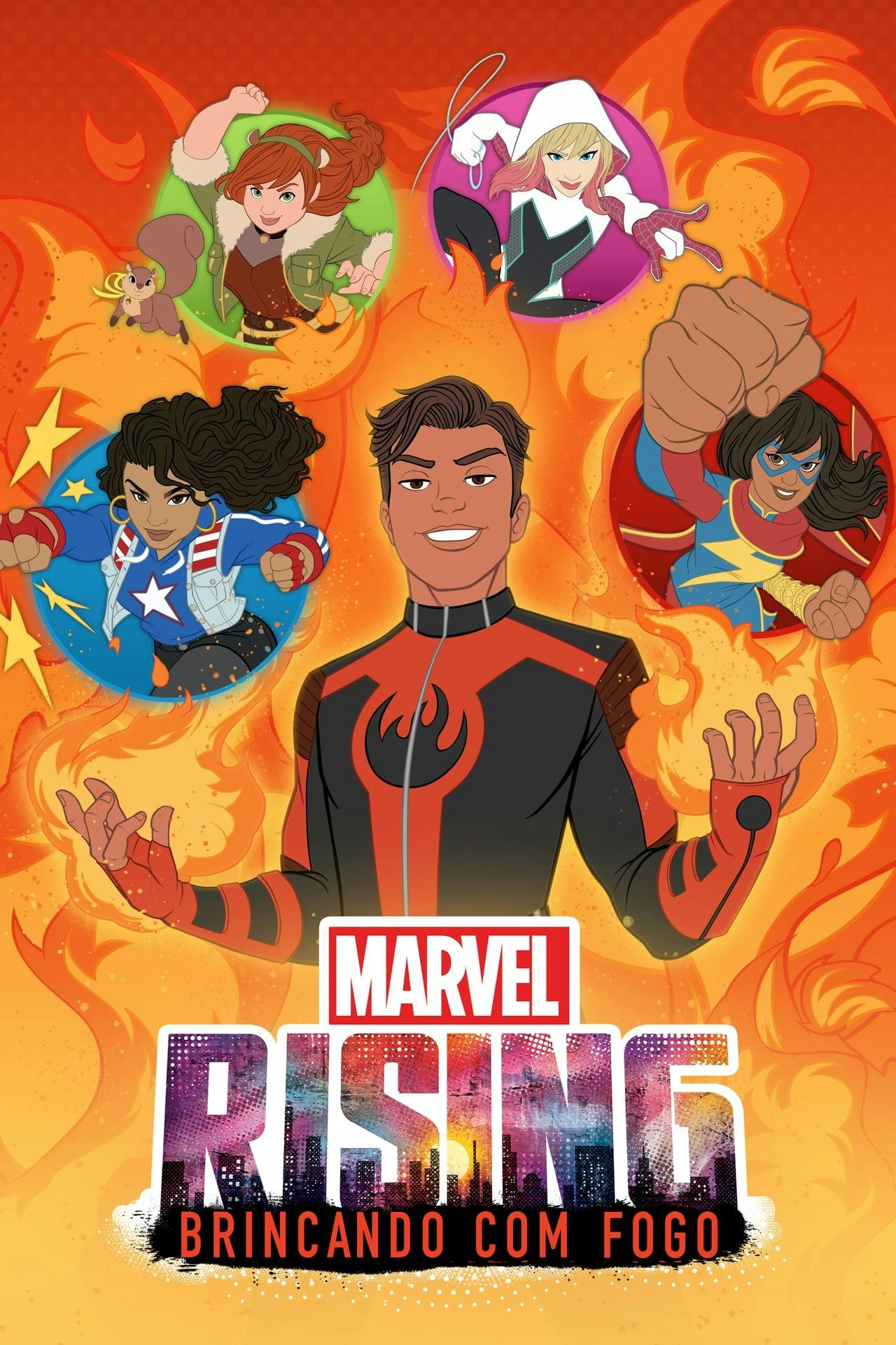 Assistir Marvel Rising: Brincando com Fogo Online em HD