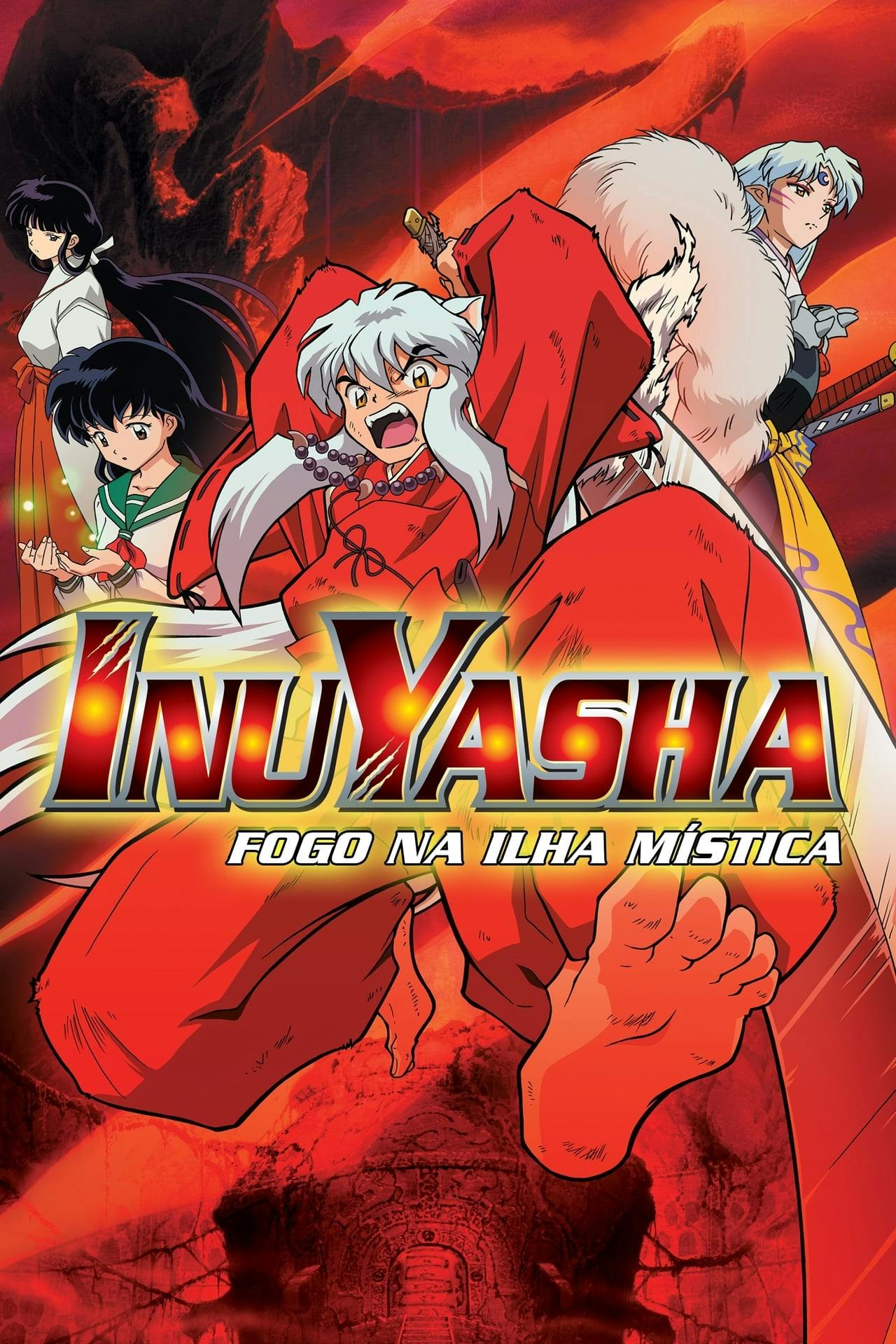 Assistir InuYasha 4: Fogo na Ilha Mística Online em HD