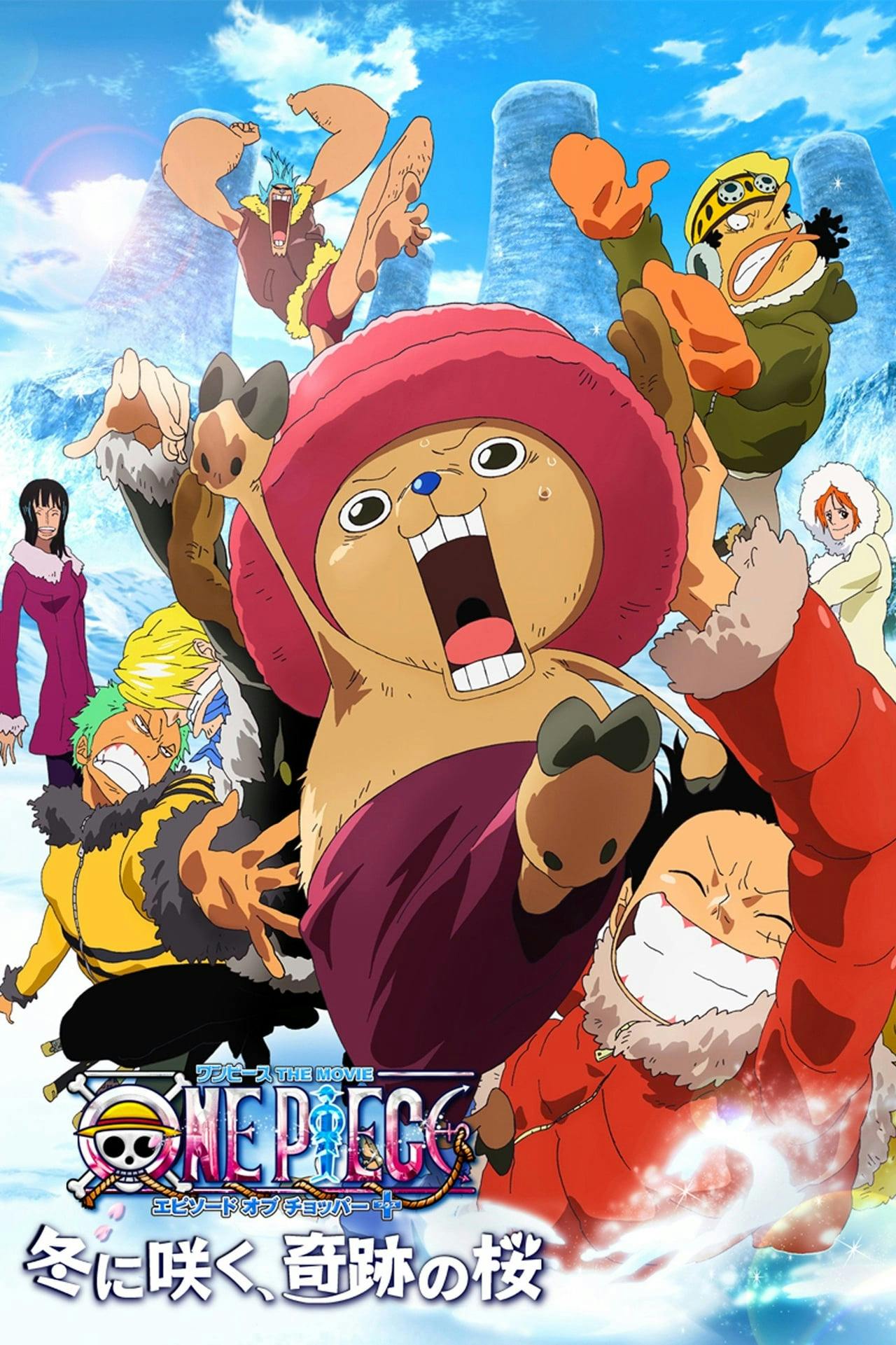 Assistir One Piece Filme 09: Flor de Inverno, a Sakura Milagrosa Online em HD