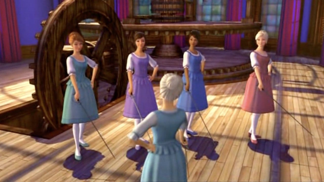 Barbie e As Três Mosqueteiras