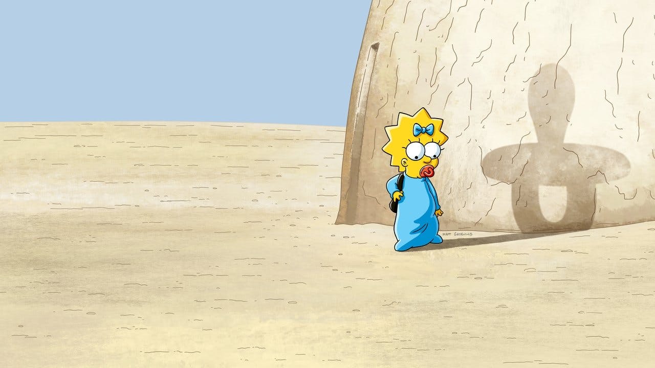 Maggie Simpson em O Despertar com Força da Soneca