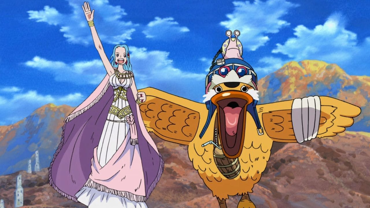 One Piece: A Princesa do Deserto e os Piratas