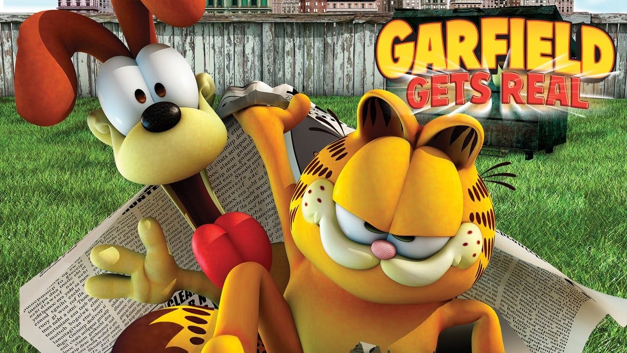 Garfield Cai Na Real