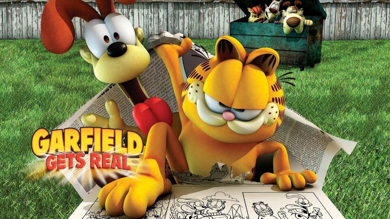 Garfield Cai Na Real