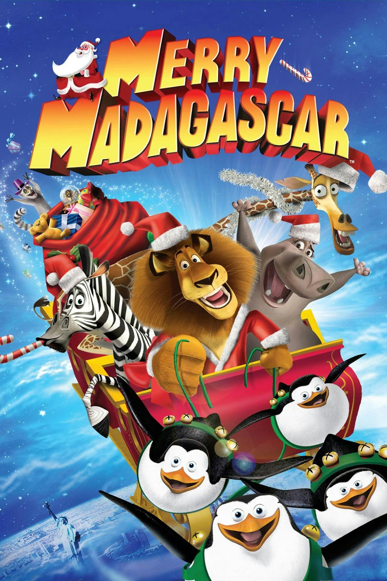 Assistir Feliz Natal Madagascar Online em HD