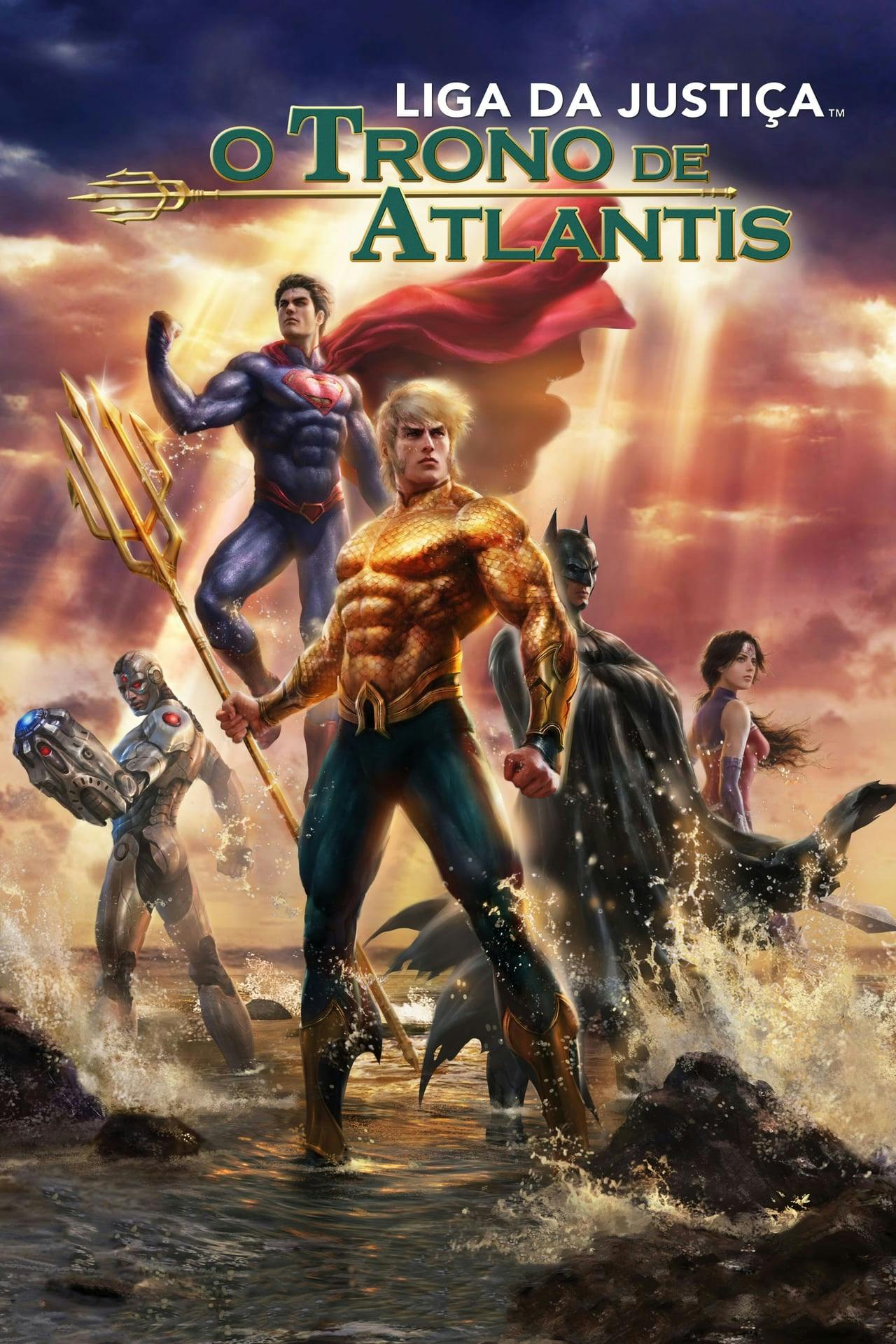 Assistir Liga da Justiça: Trono de Atlantis Online em HD