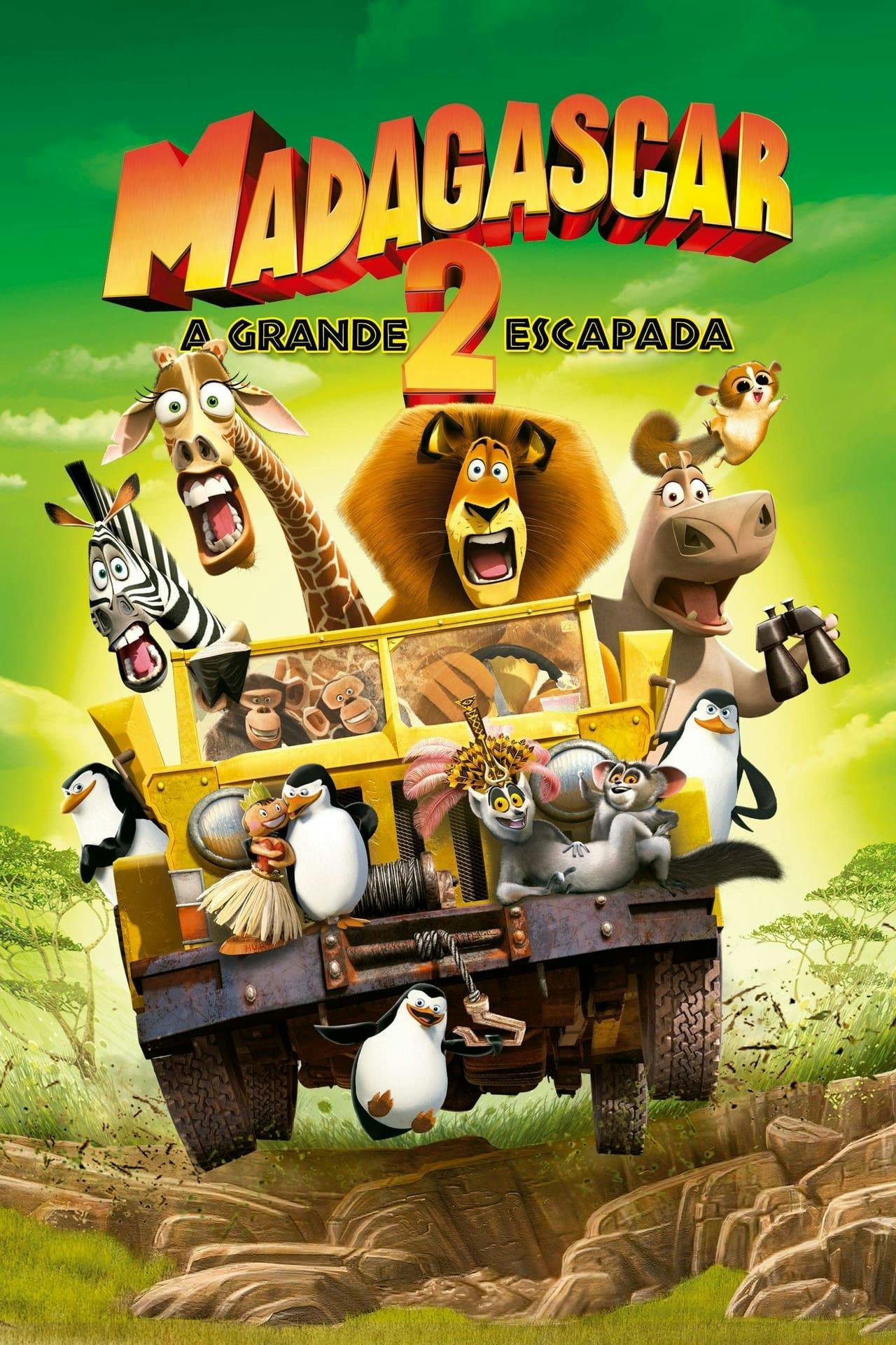 Assistir Madagascar 2: A Grande Escapada Online em HD