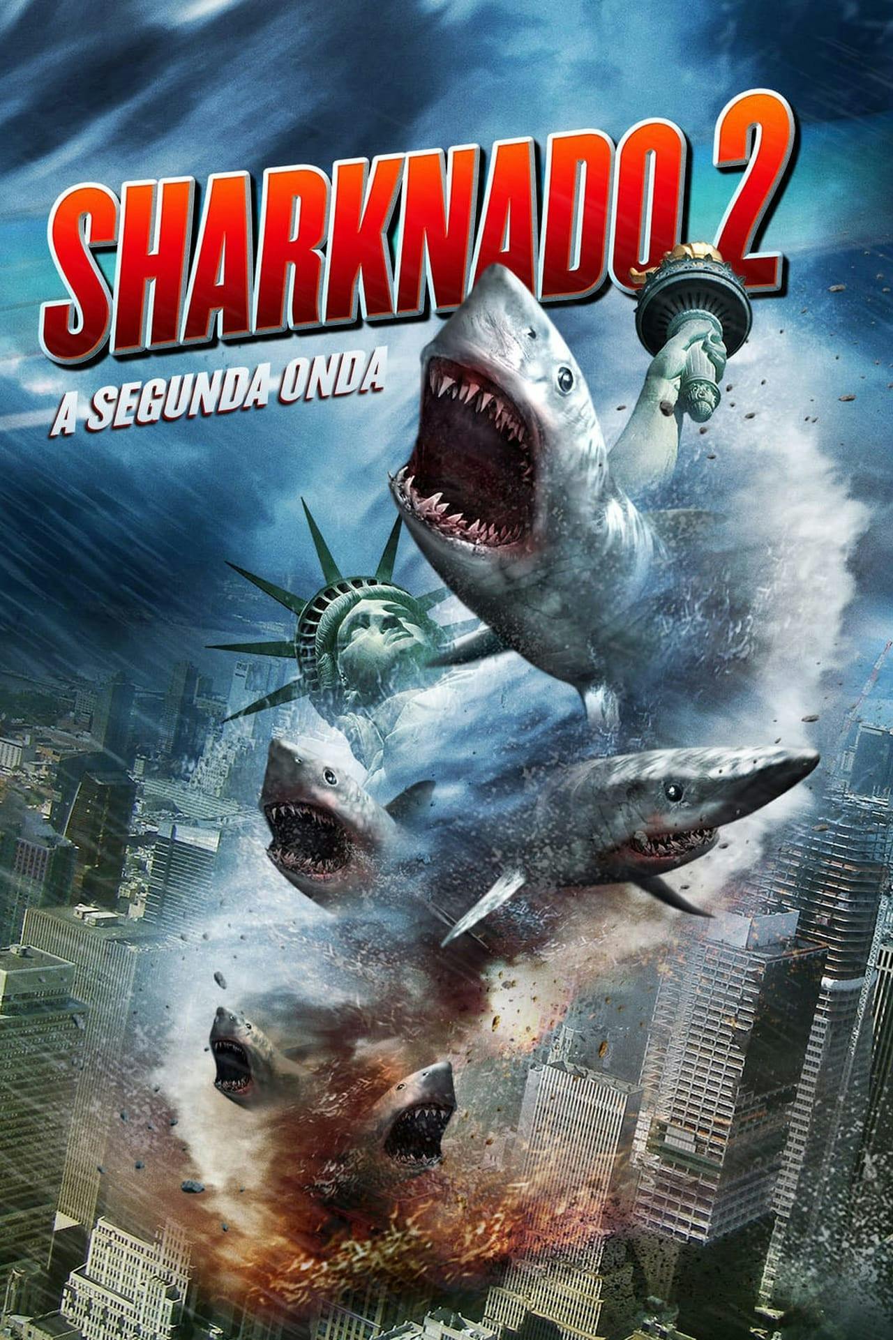 Assistir Sharknado 2: A Segunda Onda Online em HD