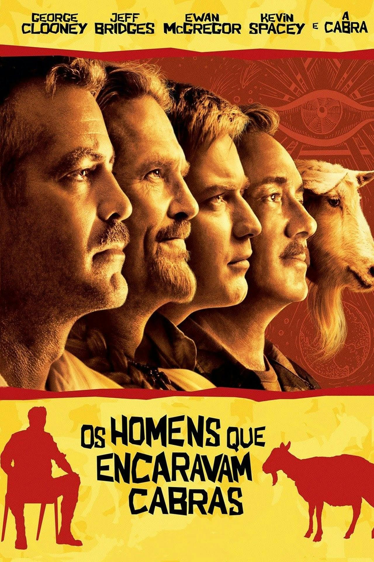 Assistir Os Homens Que Encaravam Cabras Online em HD