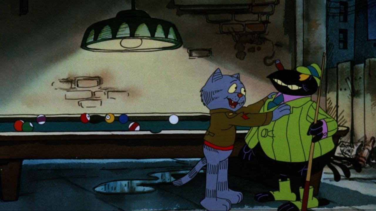 As Nove Vidas de Fritz, O Gato