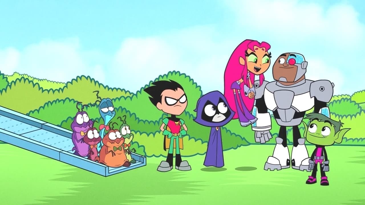 Os Jovens Titãs Assistem A Space Jam