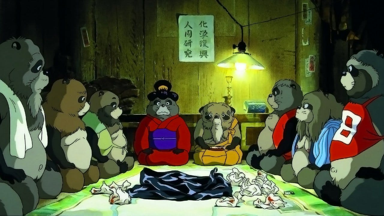 PomPoko: A Grande Batalha dos Guaxinins