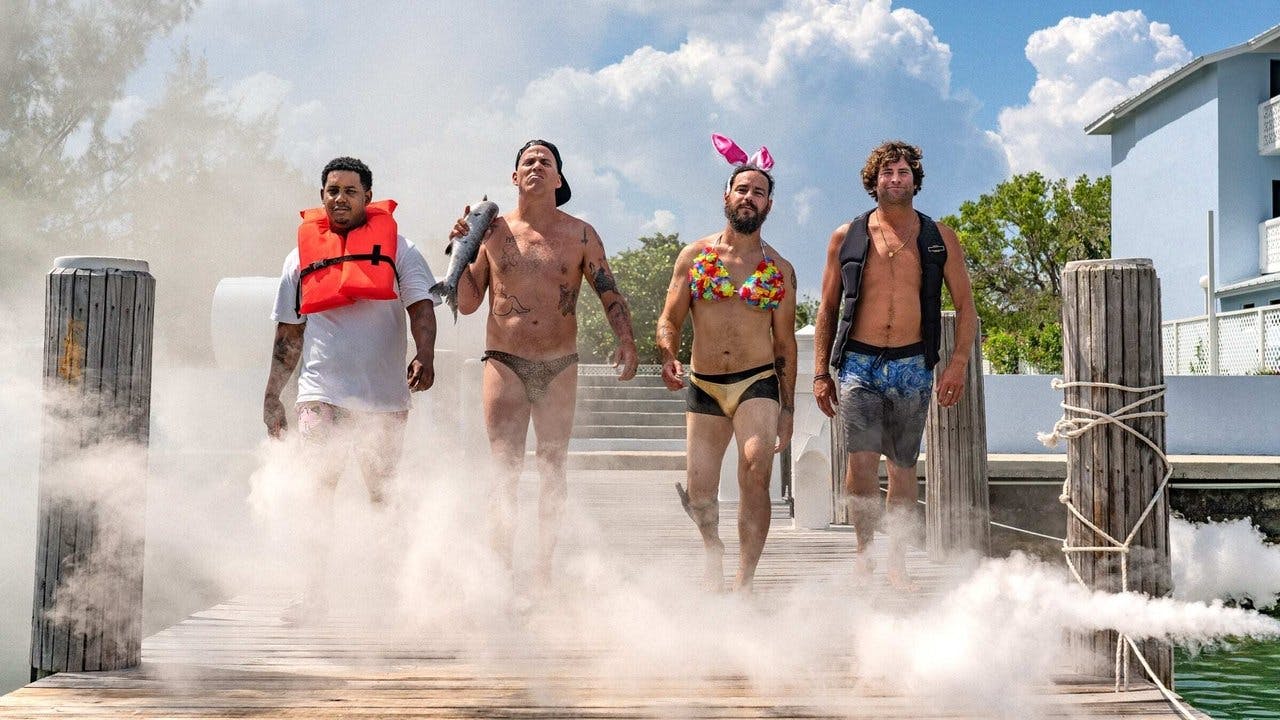 Jackass - Nadando com Tubarões assista online