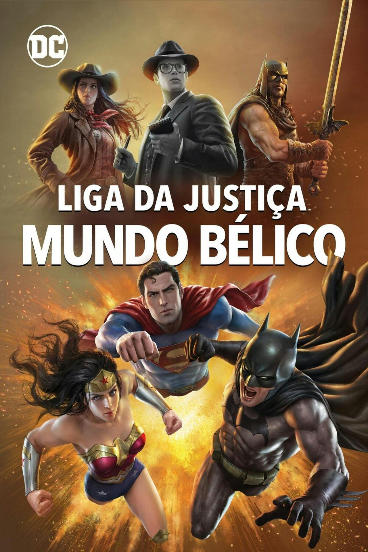 Assistir Liga da Justiça: Mundo Bélico Online em HD