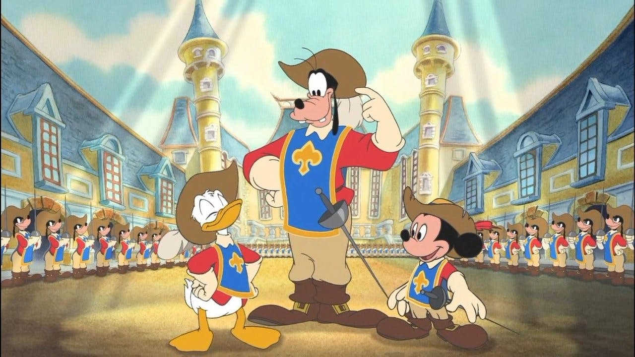 Mickey, Donald e Pateta: Os Três Mosqueteiros