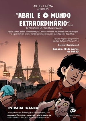 Abril e o Mundo Extraordinário Online em HD