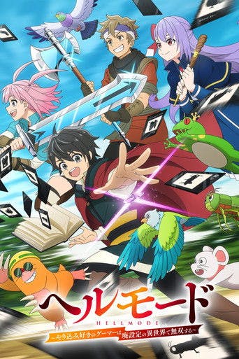 Hell Mode: The Hardcore Gamer Dominates in Another World with Garbage Balancing poster