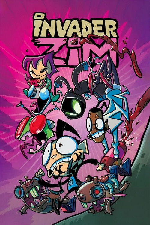 Invasor Zim poster