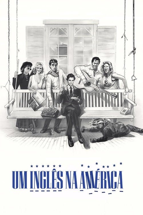 Um Inglês na América poster