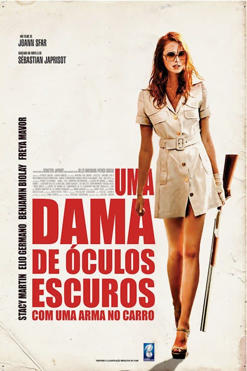 Uma Dama de Óculos Escuros Com uma Arma no Carro poster