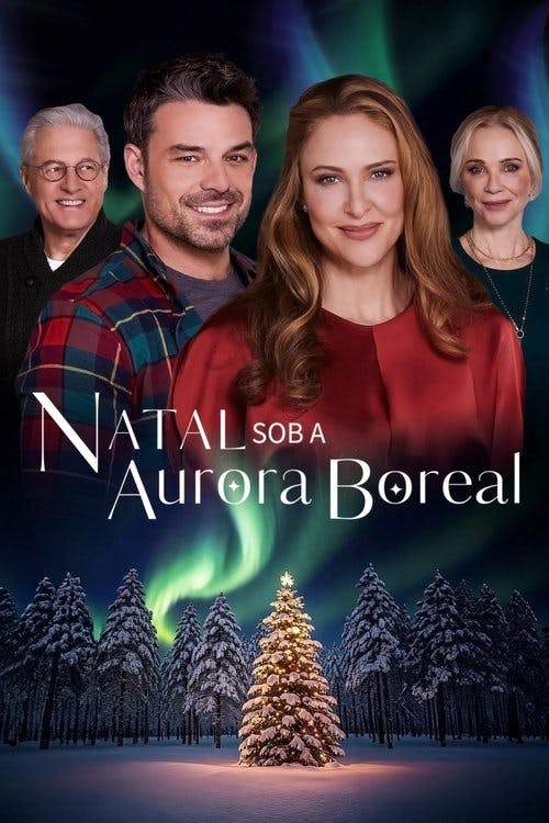 Natal Sob a Aurora Boreal poster