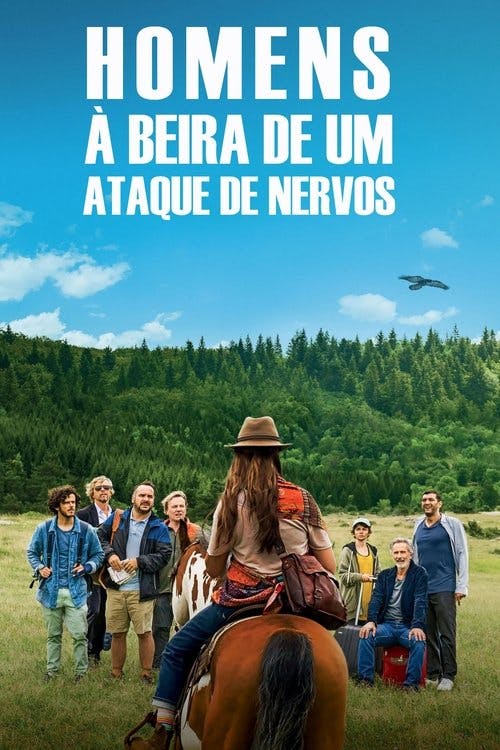 Homens à beira de um ataque de nervos poster