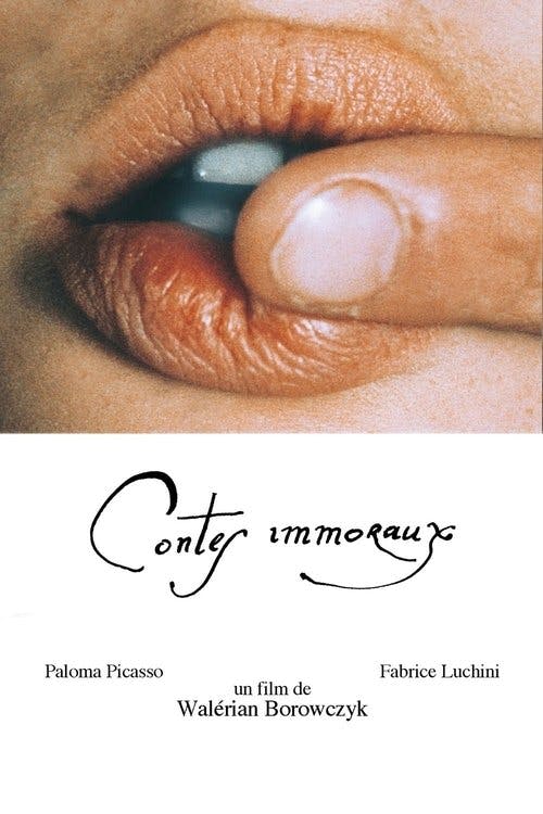 Contos Imorais poster