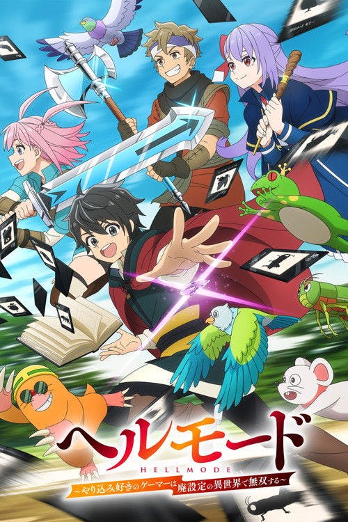 Hell Mode: The Hardcore Gamer Dominates in Another World with Garbage Balancing poster