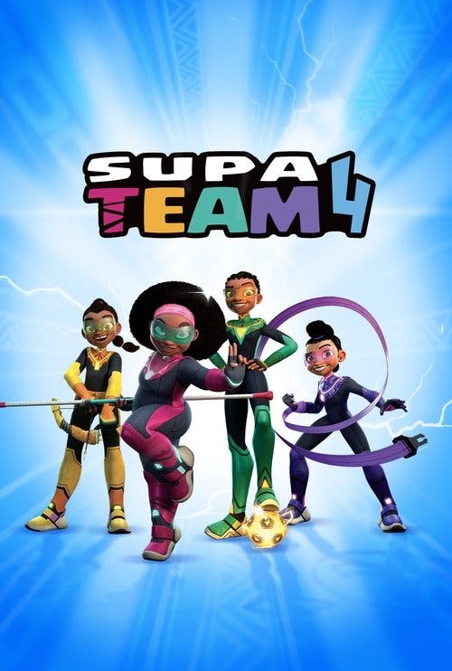 Super-Heroínas da Equipe 4 poster