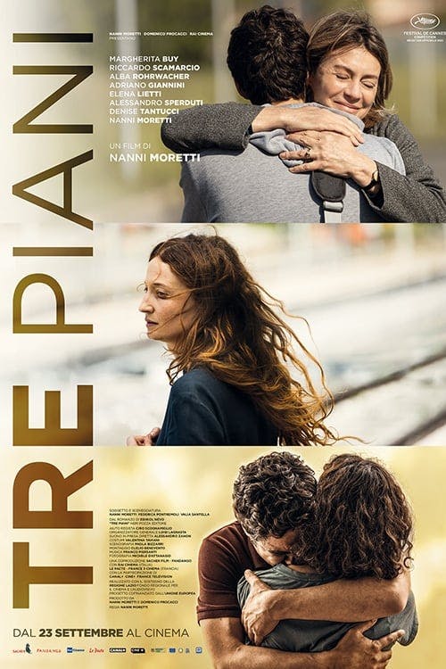 Tre piani poster