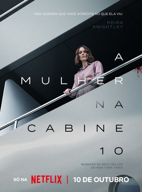 The Woman in Cabin 10 poster